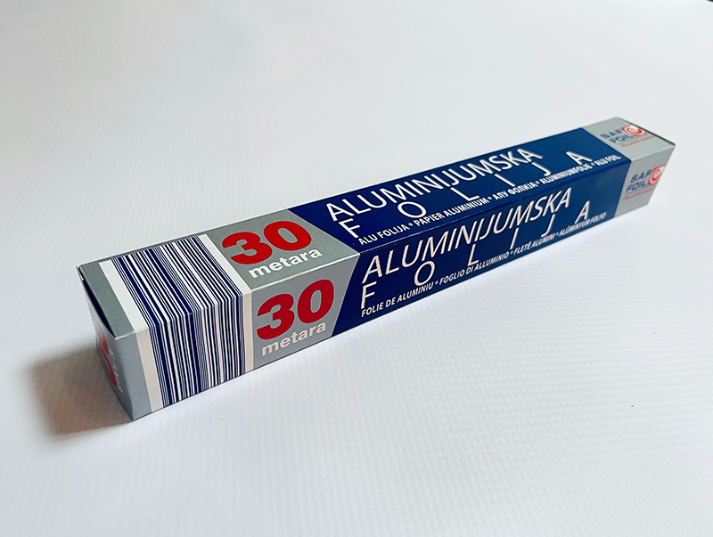 Aluminijumska folija 30m kutija
