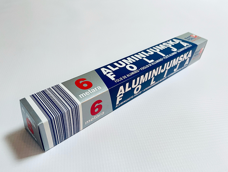 Aluminijumska folija 6m kutija