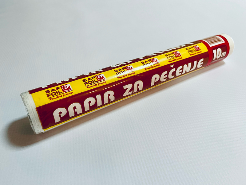 Papir za pečenje 10m 290mm
